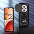 Pouzdro pro Oppo Reno 12FS / Oppo Reno 12F, CamShield Slide, černé