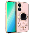 Pouzdro pro Realme C55, Astronaut, růžové rose gold