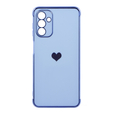 Pouzdro pro Samsung Galaxy A13 5G, Electro heart, modré
