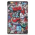 Pouzdro pro Samsung Galaxy Tab S6 Lite, Smartcase, graffiti