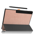 Pouzdro pro Samsung Galaxy Tab S9 Ultra, Smartcase, růžové rose gold