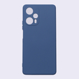 Pouzdro pro Xiaomi Poco F5, Silicone Lite, modré