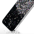 Pouzdro pro Xiaomi Redmi 8A, Glittery, černé