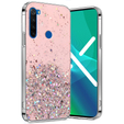 Pouzdro pro Xiaomi Redmi Note 8T, Glittery, růžové