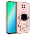 Pouzdro pro Xiaomi Redmi Note 9 Pro / 9s, Astronaut, růžové rose gold