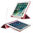 Pouzdro pro iPad 9.7 2018 / 2017/ Air / Air 2, Smartcase s prostorem pro stylus, růžové rose gold