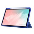 Pouzdro pro iPad Air 4 2020 / Air 5 2022 10.9", Smartcase s prostorem pro stylus, modré