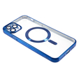 Pouzdro pro iPhone 11 Pro, MagSafe Hybrid, modré