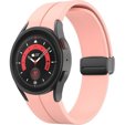 Silikonowy Pasek do Samsung Galaxy Watch 4 / 5 40/42/44/46/45MM PRO, Różowy