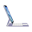 Pouzdro s klávesnicí pro iPad Air 13" 2024, Magnetic Keyboard Touchpad, fialové