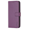 Klopové pouzdro pro Samsung Galaxy A55 5G,BINFEN Wallet, fialové