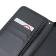 Klopové pouzdro pro Oppo A58 4G, Crazy Horse Wallet, černé
