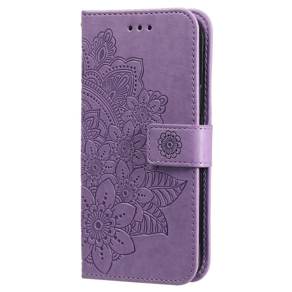 Klopové pouzdro pro Xiaomi Redmi Note 12 5G / POCO X5 5G, Mandala Flower, fialové