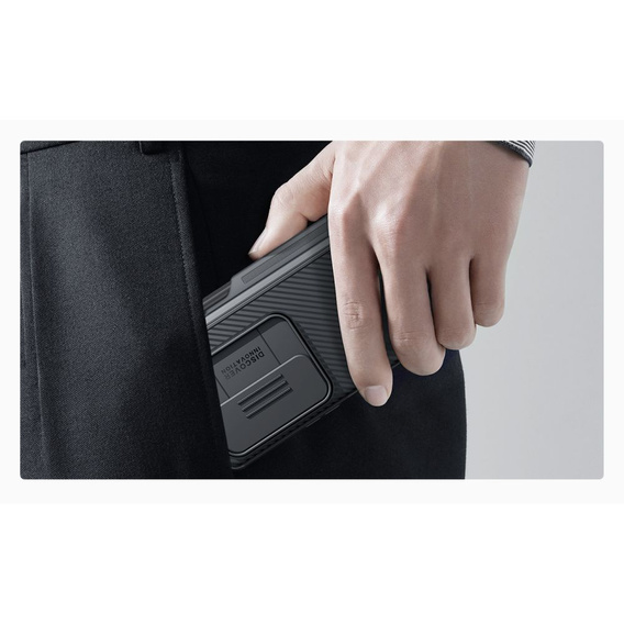 Pouzdro pro Samsung Galaxy Z Fold4 5G, obrněné Nillkin, CamShield Pro, černé