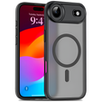 Matné pouzdro pro iPhone Air, pro MagSafe, s ochranou fotoaparátu, černé