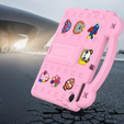 Dětské pouzdro pro Lenovo Tab TB311FU, Cute Patterns, se stojánkem, růžové