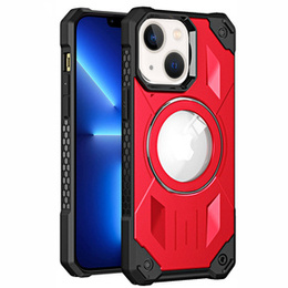 Pouzdro pro iPhone 14, Heavy Duty, pro MagSafe, červené