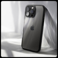 Pouzdro Spigen pro iPhone 16 Pro Max, Ultra Hybrid, transparentní / černé + 9H tvrzené sklo
