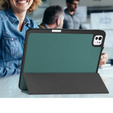 Pouzdro pro iPad Pro 11" 2024 (5 gen.), Smartcase s prostorem pro stylus, zelené