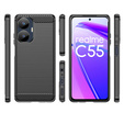 Pouzdro pro Realme C55, Carbon, černé