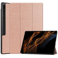 Pouzdro pro Samsung Galaxy Tab S9 Ultra, Smartcase, růžové rose gold