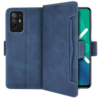 Klopové pouzdro pro Oppo A94 5G/Reno5 Z, Card Slot, modré