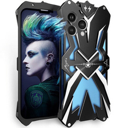 Pancéřové pouzdro pro iPhone 14 Pro Max, Aluminum Alloy, černé