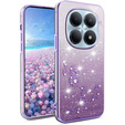Pouzdro s glitry Glitter Flower pro Xiaomi Redmi Note 15 5G / Poco M8 5G