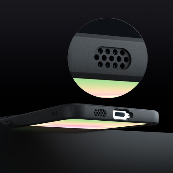 Fusion Hybrid pouzdro pro Samsung Galaxy A57 5G, černé