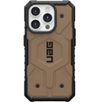 Pouzdro Urban Armor Gear pro iPhone 15 Pro, Pathfinder MagSafe, hnědé