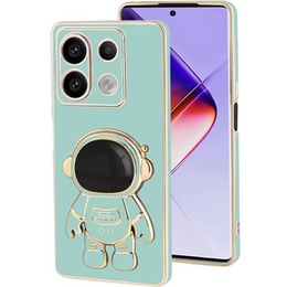Pouzdro pro Infinix Note 40 Pro, Astronaut, zelené
