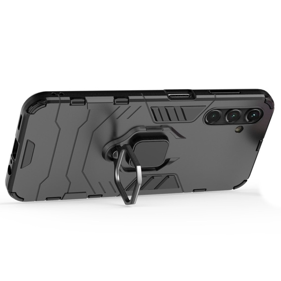 Pouzdro pro Samsung Galaxy A14 4G/5G, Kickstand Ring, černé