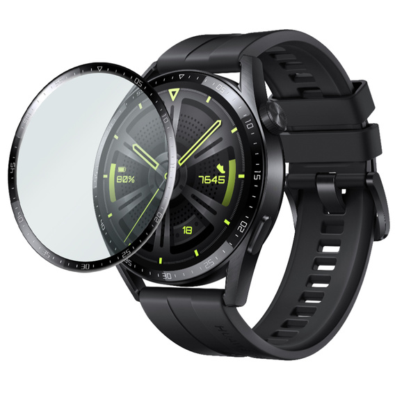 2x hybridní sklo ERBORD pro Huawei Watch GT 3 46mm