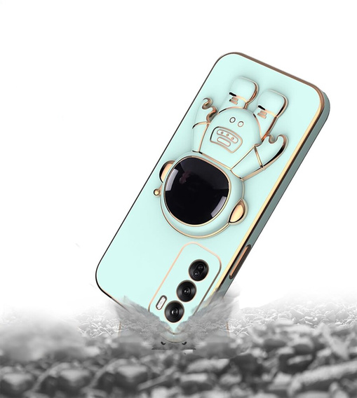 Pouzdro pro Oppo Reno 12, Astronaut, zelené