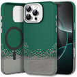 Pouzdro iPhone 16 Pro, Frame Kickstand, pro MagSafe, Sand Green
