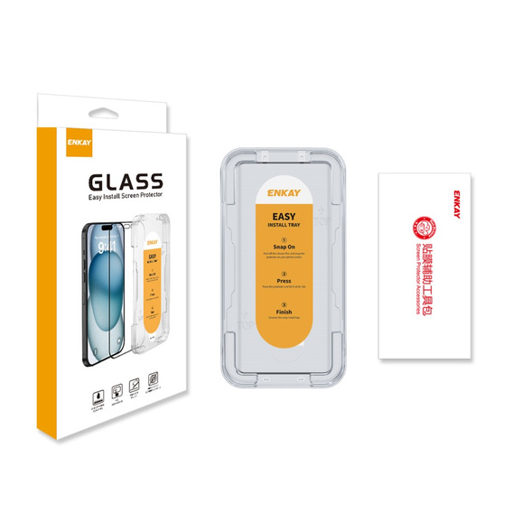 ENKAY Tvrzené sklo pro Honor 200 Pro 5G, průhledné