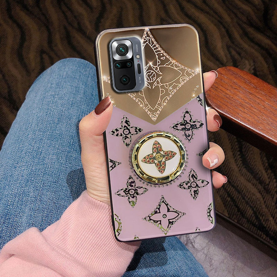 Fashion Pouzdro pro Xiaomi Redmi Note 10 Pro, fialové