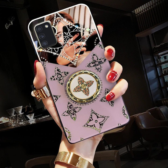 Fashion Pouzdro pro Samsung Galaxy A71, fialové