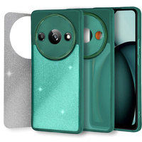 Pouzdro pro Xiaomi Redmi A3, Glittery Powder, zelené