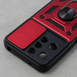 Pouzdro pro Xiaomi Redmi 12, CamShield Slide, červené