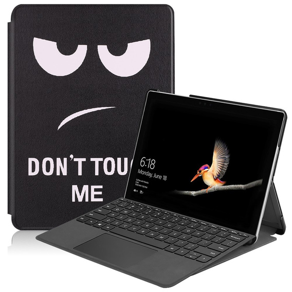 Pouzdro pro Microsoft Surface Go 3/Go 2/Go, Smartcase, don't touch me
