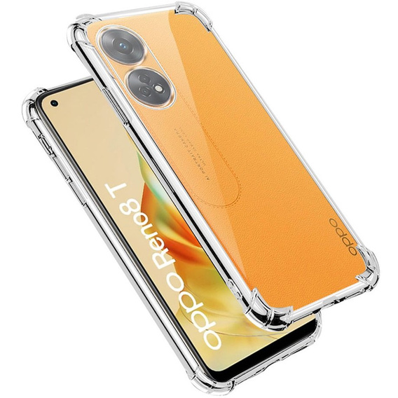 Pouzdro pro Oppo Reno8 T, Dropproof, průhledné