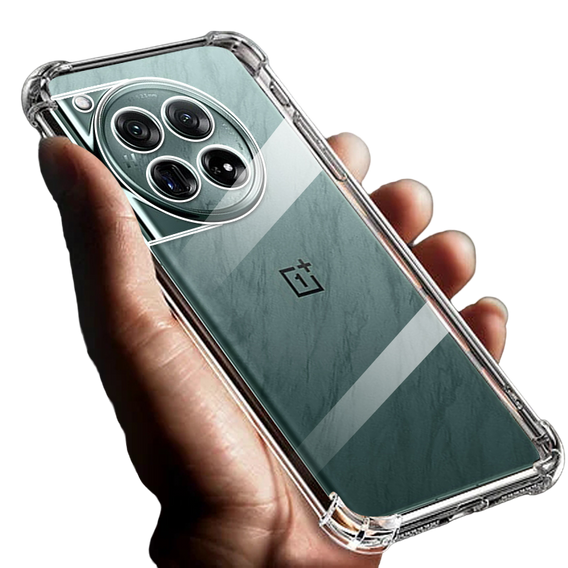Pouzdro pro OnePlus 12 5G, Dropproof, průhledné
