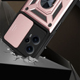 Pouzdro pro Xiaomi Poco F5, CamShield Slide, růžové rose gold
