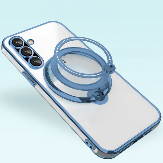 Magnetické pouzdro pro Samsung Galaxy A36 5G, pro MagSafe, modré
