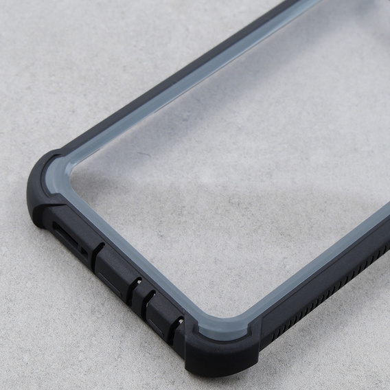 Pouzdro pro Samsung Galaxy S10 Plus, Dexnor Full Body Rugged, transparentní / černé