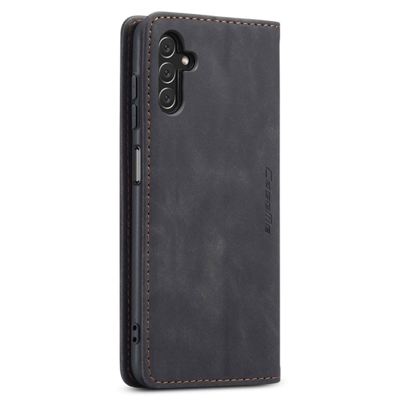 Pouzdro CASEME pro Samsung Galaxy A04S / A13 5G, Leather Wallet Case, černé