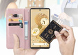 Klopové pouzdro pro Oppo Reno 11F 5G, Mandala, růžové rose gold