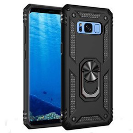 Pancéřové pouzdro pro Samsung Galaxy S8 Plus, Nox Case Ring, černé