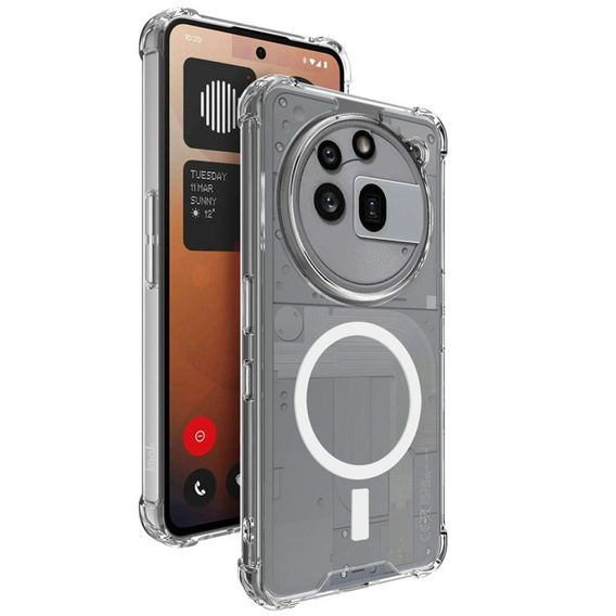 IMAK pouzdro pro Nothing Phone 3a Pro, Dropproof, průhledné